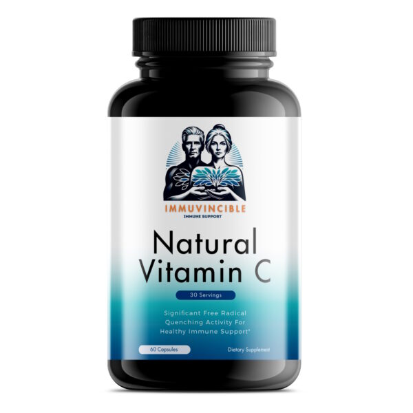 Natural Vitamin C Black Container