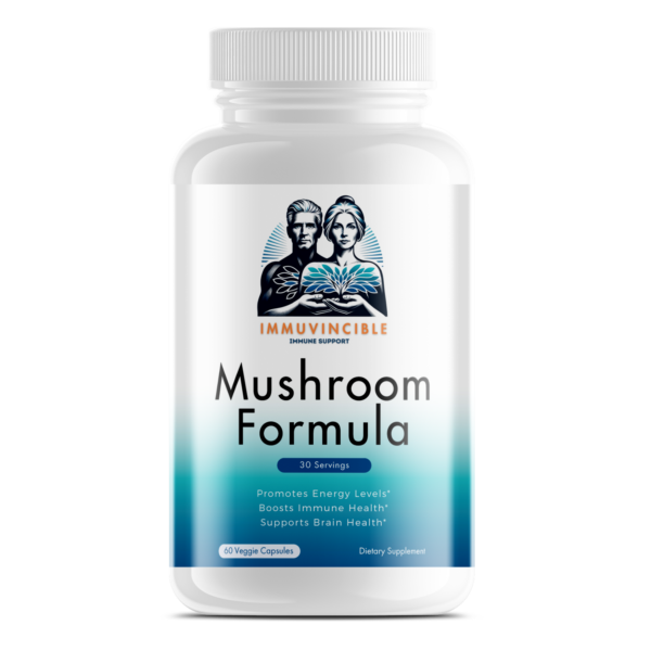 Mushroom Formula supplement by Immuvincible